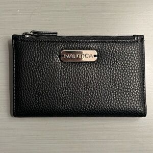 Nautica black small wallet